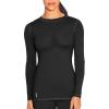 Duofold Women’s Flex Weight Thermal Shirt(Black)