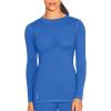Duofold Women’s Flex Weight Thermal Shirt(Steel Blue)