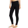 Duofold Women’s Heavy-Weight Double-Layer Thermal Leggings(Black)