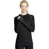 Duofold Women’s Light Weight Thermatrix Performance Thermal Shirt(Black)