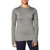 Duofold Women’s Mid Weight Fleece Lined Thermal Shirt(Thundering Gray)
