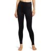 Duofold Women’s Mid Weight Varitherm Thermal Leggings(Black)