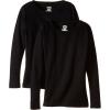 Duofold Women’s Mid Weight Wicking Thermal Shirt(Black – 2 Pack)