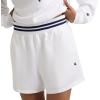 Champion Women’s Yearbook Short, 3.5″, Iconic C-Patch(White)