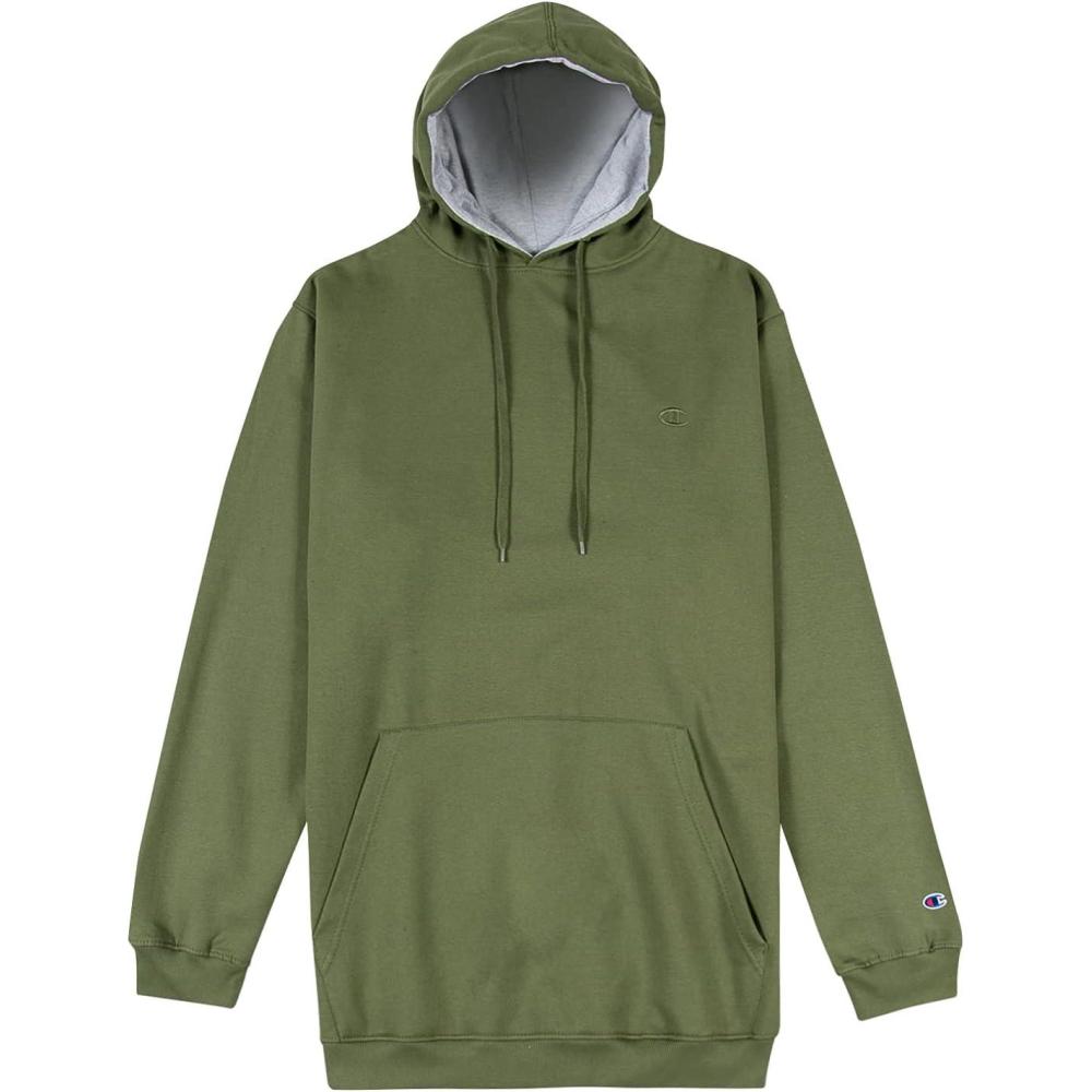 imageChampion Mens Reverse Weave Fleece Pullover Hoodie for Men Reg Or Big ampamp TallOlive