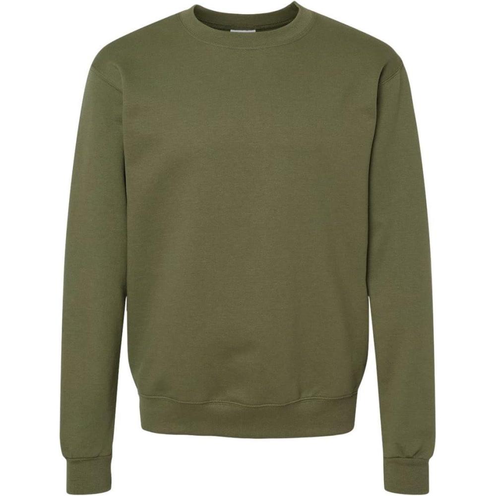 imageChampion mens Crewneck Sweatshirt Reverse Weave Heavyweight Fleece Sweatshirt for MenFresh Olive