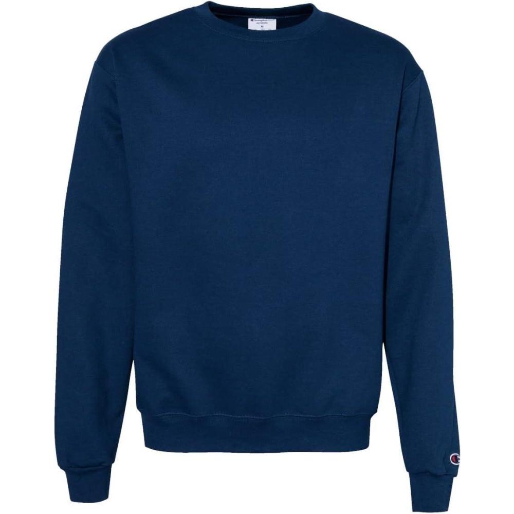 imageChampion mens Crewneck Sweatshirt Reverse Weave Heavyweight Fleece Sweatshirt for MenLate Night Blue