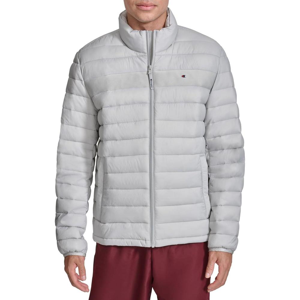 imageChampion mens Lightweight Packable Puffer JacketIce