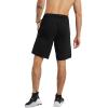 Champion Mens 9″ Lounge Shorts, Standard Fit, Lightweight, Available in Regular and Big & Tall(Black – C Logo)