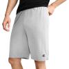 Champion Mens 9″ Lounge Shorts, Standard Fit, Lightweight, Available in Regular and Big & Tall(Oxford Gray – C Patch Logo)