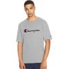 Champion Men’s Heritage Short Sleeve Tee, Men’s T-Shirts, Vintage Shirts, Men’s Tee Shirts, Graphics(Black P)