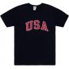 Champion Men’s Heritage Short Sleeve Tee, Men’s T-Shirts, Vintage Shirts, Men’s Tee Shirts, Graphics(Navy P)