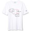 Champion Men’s Heritage Short Sleeve Tee, Men’s T-Shirts, Vintage Shirts, Men’s Tee Shirts, Graphics(White)