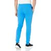 Champion Men’s Joggers, Everyday Cotton, Lightweight Lounge Knit Pants for Men, 31″(Blue Jay/White/Valiant Script)