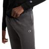 Champion Men’s Joggers, Everyday Cotton, Lightweight Lounge Knit Pants for Men, 31″(Granite Heather – C Logo)