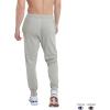 Champion Men’s Joggers, Everyday Cotton, Lightweight Lounge Knit Pants for Men, 31″(Oxford Gray – C Logo)