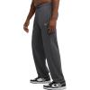 Champion Men’s Lightweight Open-hem Lounge Pants (Reg. Or Big & Tall)(Granite Heather – C Patch Logo)