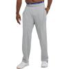 Champion Men’s Lightweight Open-hem Lounge Pants (Reg. Or Big & Tall)(Oxford Gray – C Patch Logo)