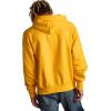 Champion Men’s Reverse Weave Fleece Pullover Hoodie for Men (Reg. Or Big & Tall)(C Gold Left Chest C)