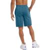 Champion Men’s Shorts, Fleece, Midweight Shorts, Athletic Shorts With Pockets (Reg. Or Big & Tall)(Big C Little Script Nifty Turquoise)