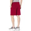 Champion Men’s Shorts, Fleece, Midweight Shorts, Athletic Shorts With Pockets (Reg. Or Big & Tall)(Cranberry Tart C Patch Logo)
