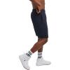 Champion Men’s Shorts, Fleece, Midweight Shorts, Athletic Shorts With Pockets (Reg. Or Big & Tall)(Navy – C Patch Logo)