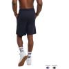 Champion Men’s Shorts, Fleece, Midweight Shorts, Athletic Shorts With Pockets (Reg. Or Big & Tall)(Navy – C Patch Logo)