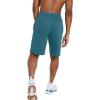 Champion Men’s Shorts, Fleece, Midweight Shorts, Athletic Shorts With Pockets (Reg. Or Big & Tall)(Nifty Turquoise C Patch Logo)
