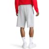 Champion Men’s Shorts, Fleece, Midweight Shorts, Athletic Shorts With Pockets (Reg. Or Big & Tall)(Oxford Gray – C Patch Logo)