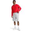 Champion Men’s Shorts, Fleece, Midweight Shorts, Athletic Shorts With Pockets (Reg. Or Big & Tall)(Oxford Gray – C Patch Logo)