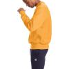 Champion mens Crewneck Sweatshirt, Reverse Weave, Heavyweight Fleece Sweatshirt for Men(C Gold Left Chest C)