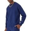 Champion mens Crewneck Sweatshirt, Reverse Weave, Heavyweight Fleece Sweatshirt for Men(Dark Night Blue)