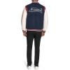 Champion mens Letterman Varsity Bomber Jacket With Patches(Navy/Ivory)
