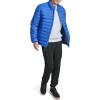 Champion mens Lightweight Packable Puffer Jacket(Blue)