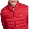 Champion mens Lightweight Packable Puffer Jacket(Chili Pepper)
