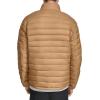 Champion mens Lightweight Packable Puffer Jacket(Tobacco)