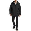 Champion mens Mid-length Soft Shell Performance Jacket With Sherpa Lining(Black)