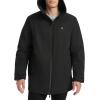 Champion mens Mid-length Soft Shell Performance Jacket With Sherpa Lining(Black)