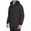 Champion mens Mid-length Soft Shell Performance Jacket With Sherpa Lining(Black Flex Tech)