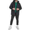 Champion mens Mid-length Soft Shell Performance Jacket With Sherpa Lining(Black Flex Tech)