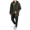 Champion mens Mid-length Soft Shell Performance Jacket With Sherpa Lining(Forest Night)