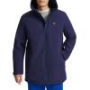 Champion mens Mid-length Soft Shell Performance Jacket With Sherpa Lining(Peacoat)