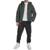 Champion mens Mid-length Soft Shell Performance Jacket With Sherpa Lining(Spruce Flex Tech)
