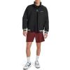 Champion mens Water Resistant Varsity Bomber Jacket With Flex Stand Collar(Black)