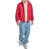 Champion mens Water Resistant Varsity Bomber Jacket With Flex Stand Collar(Chili Pepper)