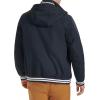 Champion mens Water Resistant Varsity Bomber Jacket With Flex Stand Collar(Peacoat)