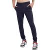 Champion Men’s Joggers, Everyday Cotton, Lightweight Lounge Knit Pants for Men, 31″(Navy – C Logo)