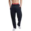 Champion Men’s Lightweight Open-hem Lounge Pants (Reg. Or Big & Tall)(Navy – C Patch Logo)