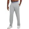 Champion Men’s Lightweight Open-hem Lounge Pants (Reg. Or Big & Tall)(Oxford Gray – C Patch Logo)