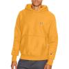 Champion Men’s Reverse Weave Fleece Pullover Hoodie for Men (Reg. Or Big & Tall)(C Gold Left Chest C)